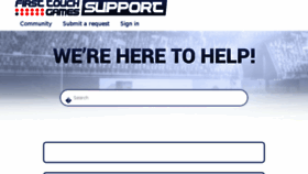 What Support.ftgames.com website looked like in 2018 (5 years ago)