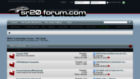 What Sr20-forum.com website looked like in 2018 (5 years ago)