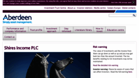 What Shiresincome.co.uk website looked like in 2018 (7 years ago)