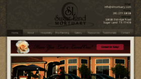 What Slmortuary.com website looked like in 2018 (5 years ago)