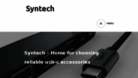 What Syntechhome.com website looked like in 2018 (5 years ago)