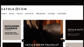 What Satula.com website looked like in 2018 (5 years ago)