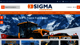 What Sigmaequipmentco.com website looked like in 2018 (5 years ago)