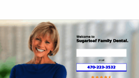 What Sugarloaffamilydental.com website looked like in 2018 (5 years ago)