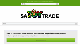 What Satoytrade.co.za website looked like in 2018 (5 years ago)