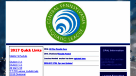 What Swimcpal.org website looked like in 2018 (5 years ago)