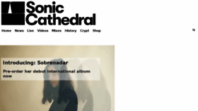 What Soniccathedral.co.uk website looked like in 2018 (7 years ago)