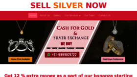 What Sellsilvernow.co.in website looked like in 2018 (5 years ago)