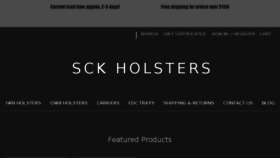 What Sckholsters.com website looked like in 2018 (5 years ago)