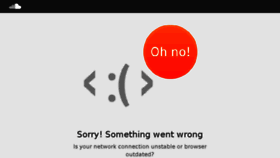What Soundcloud.us website looked like in 2018 (7 years ago)