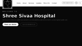 What Shreesivaahospital.com website looked like in 2018 (5 years ago)