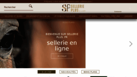 What Sellerie-plus.fr website looked like in 2018 (6 years ago)