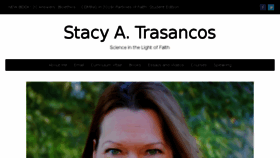 What Stacytrasancos.com website looked like in 2018 (5 years ago)