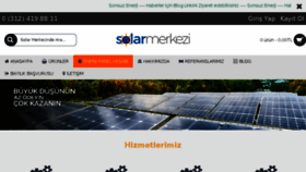 What Solarmerkezi.com website looked like in 2018 (5 years ago)