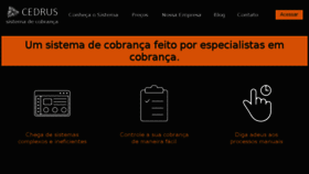 What Sistemadecobranca.com.br website looked like in 2018 (5 years ago)