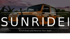 What Sunriderwinetours.com website looked like in 2018 (5 years ago)