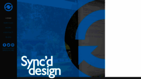 What Syncddesign.co.uk website looked like in 2018 (6 years ago)