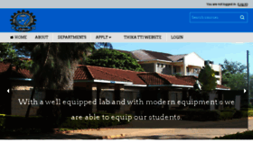 What Soma.thikatechnical.ac.ke website looked like in 2018 (6 years ago)