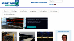 What Schmidt-auma.de website looked like in 2018 (5 years ago)