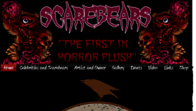 What Scarebears1.com website looked like in 2018 (5 years ago)