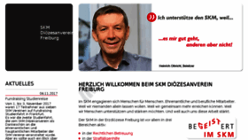 What Skmdivfreiburg.de website looked like in 2018 (5 years ago)