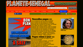 What Senegalaisement.com website looked like in 2018 (5 years ago)