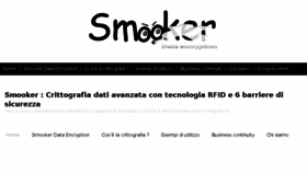 What Smooker.it website looked like in 2018 (5 years ago)