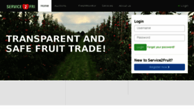 What Service2fruit.com website looked like in 2018 (5 years ago)