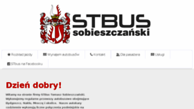 What Stbus.pl website looked like in 2018 (5 years ago)
