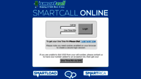 What Smartcallonline.co.za website looked like in 2018 (5 years ago)