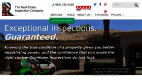 What Sdinspections.com website looked like in 2018 (5 years ago)