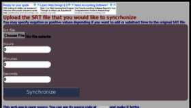 What Srtsynch.raydelto.org website looked like in 2018 (5 years ago)