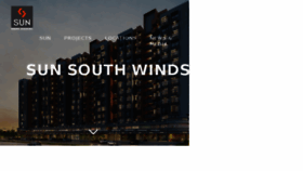 What Sunbuilders.in website looked like in 2018 (5 years ago)