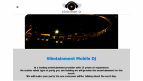 What Slimtainment.com website looked like in 2018 (5 years ago)