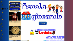 What Scuolagiocando.it website looked like in 2018 (6 years ago)