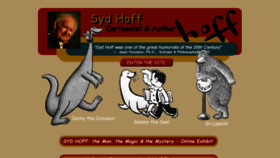 What Sydhoff.org website looked like in 2018 (5 years ago)