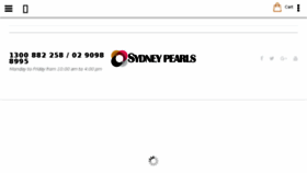 What Sydneypearls.com.au website looked like in 2018 (5 years ago)