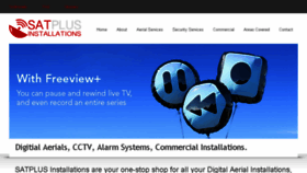 What Satplus-installations.co.uk website looked like in 2018 (5 years ago)