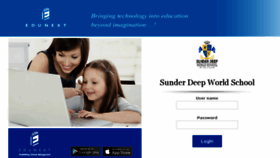 What Sunderdeep.edunext1.com website looked like in 2018 (5 years ago)