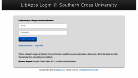 What Scu.libstaffer.com website looked like in 2018 (5 years ago)