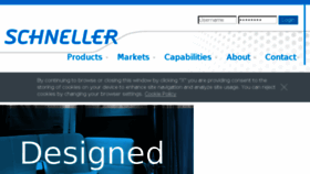 What Schneller.com website looked like in 2018 (5 years ago)