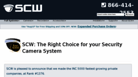 What Security-camera-warehouse.com website looked like in 2018 (5 years ago)
