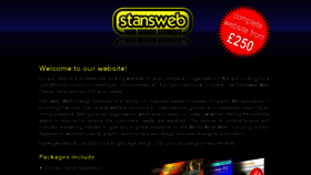 What Stansweb.co.uk website looked like in 2018 (5 years ago)