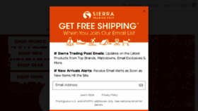 What Sierra.com website looked like in 2018 (5 years ago)
