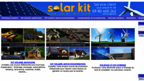 What Solar-kit.com website looked like in 2018 (5 years ago)