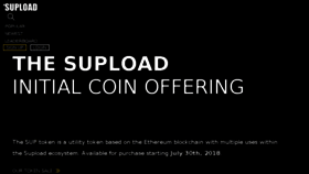 What Supload.com website looked like in 2018 (5 years ago)