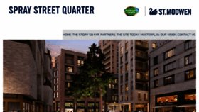 What Spraystreetquarter.co.uk website looked like in 2018 (5 years ago)
