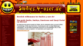 What Smilies.4-user.de website looked like in 2018 (5 years ago)