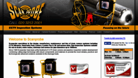 What Scanprobe.com website looked like in 2018 (5 years ago)