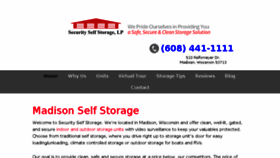 What Storagemadison.com website looked like in 2018 (5 years ago)